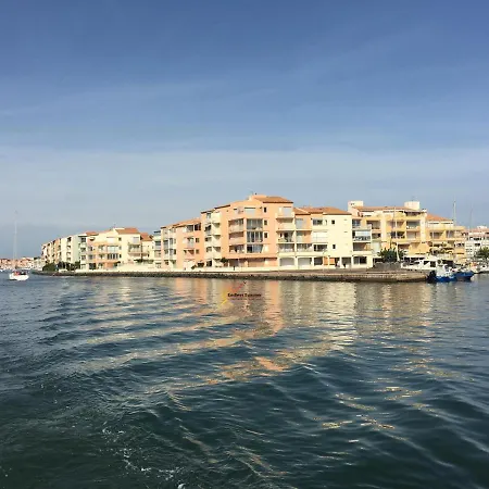 Le Cap D'agde Vue Lagon Avec Parking Privé Sur L'île Des Pêcheurs Appartement