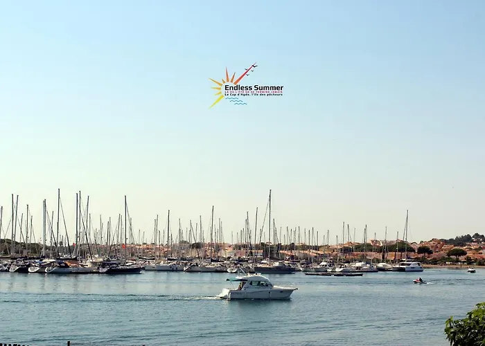 아파트 31 Le Cap D'agde Vue Mer, Proche Plage, L'ile Des Pecheurs 아그